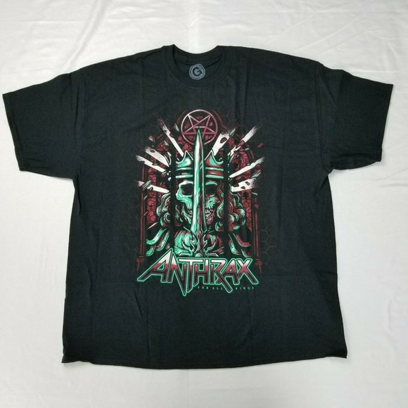 Anthrax For All Kings Licensed Concert Tour Band - Picture 2 of 6